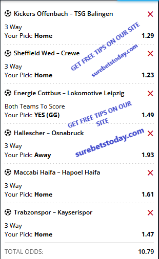 19th APRIL FREE MULTIBET OF THE DAY